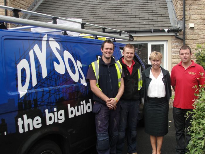 Dale Stephenson Ltd employees whilst being on 'DIY SOS: The Big Build'